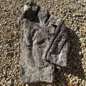 Erin Fur Jacket Black/Gray